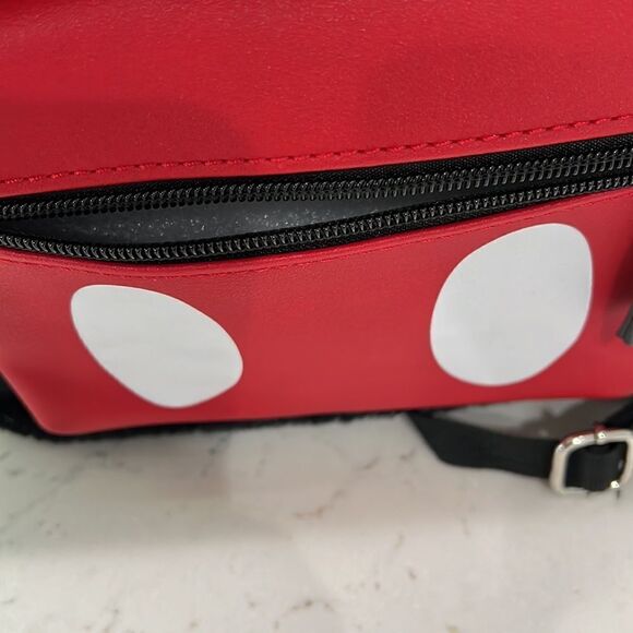 Disney Mickey Mouse Fuzzy Fur mini backpack. Brand new! Fun, vacation - Picture 4 of 8